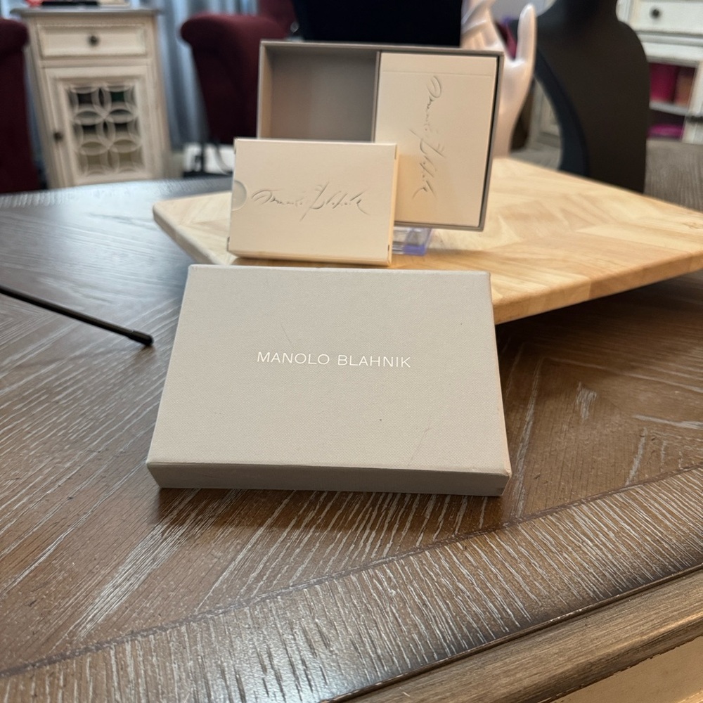 Manolo Blahnik Collectable Playing Cards in Collectable Box